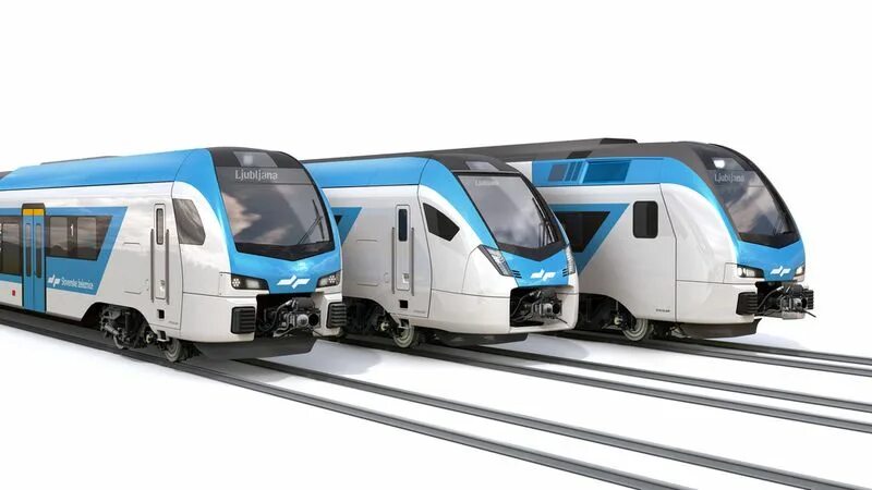 Поезд штадлер фото Slovenia places order for 26 additional FLIRT trains with Stadler #Railway #Trai