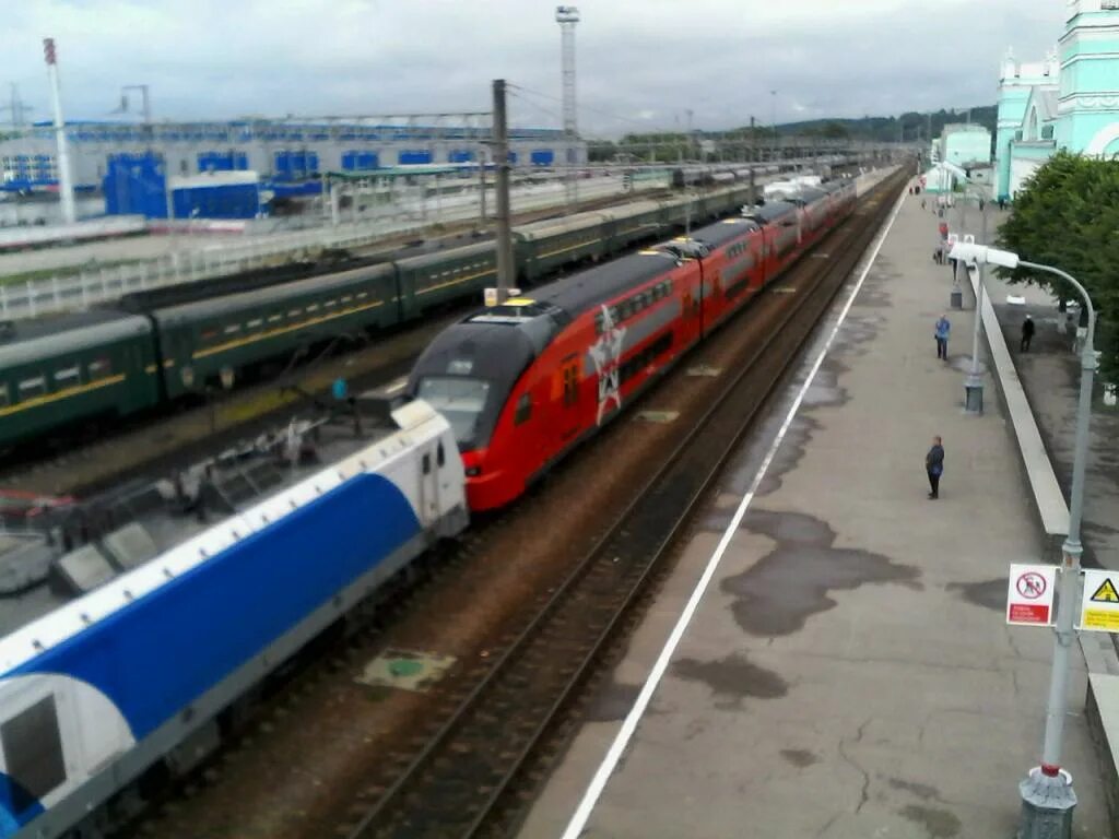 Поезд смоленск фото Смоленску - новые двухэтажные поезда - Новости Keytown - новости Смоленска