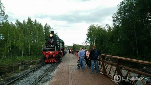 Поезд сортавала рускеала фото Отзыв о Поездка на ретро-поезде по маршруту Сортавала-ГП Рускеала (Россия, Карел