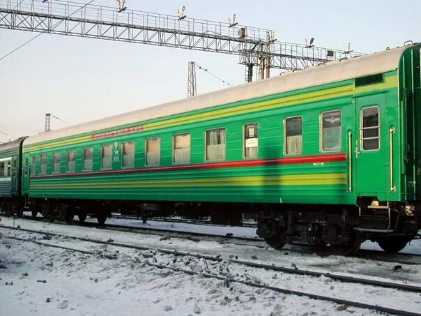 Поезд татарстан фото Пассажирские вагоны (современные) постройки Тверского завода - Фотография 39 из 