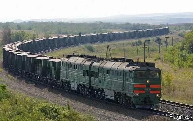 Поезд товарняк фото Грузовые жд перевозки - Оказание услуги в Кызылорде, Flagma.kz #2188227