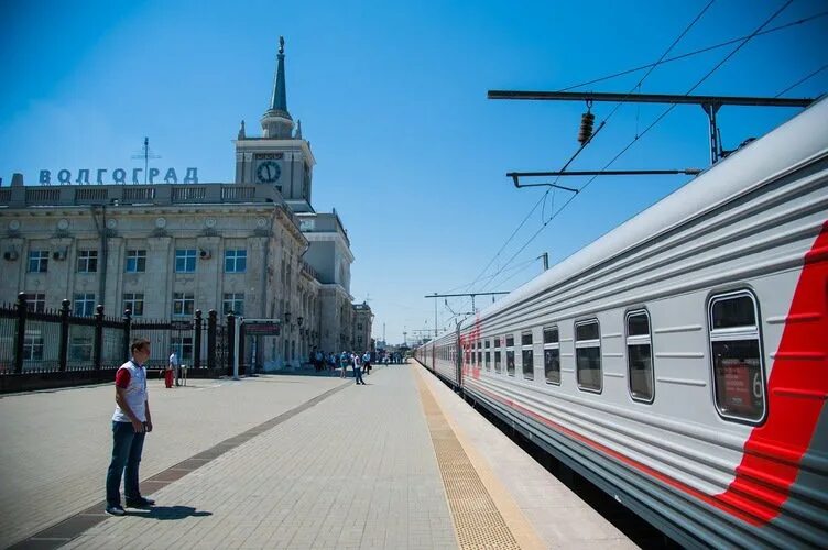 Поезд волгоград астрахань фото Жители Волгоградской области смогут на поезде доехать до Крыма