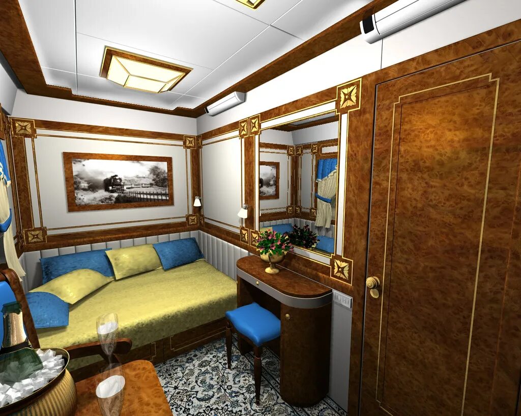 Поезд золотой орел фото The Golden Eagle Imperial Suite from the Luxury Train Club. Flickr