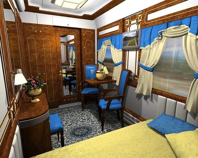 Поезд золотой орел фото The Golden Eagle Imperial Suite from the Luxury Train Club Luxury train, Room up