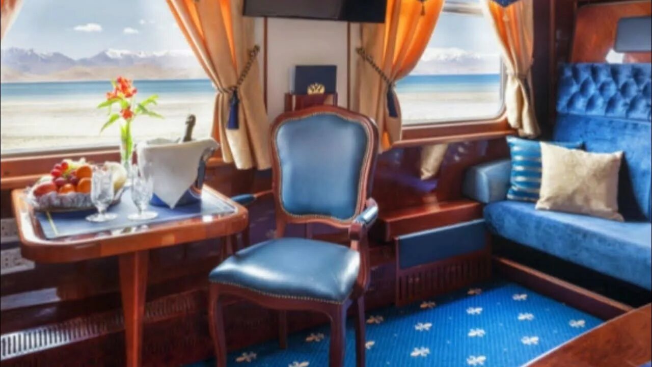 Поезд золотой орел фото внутри вагона Most Luxurious Trains In The World - YouTube