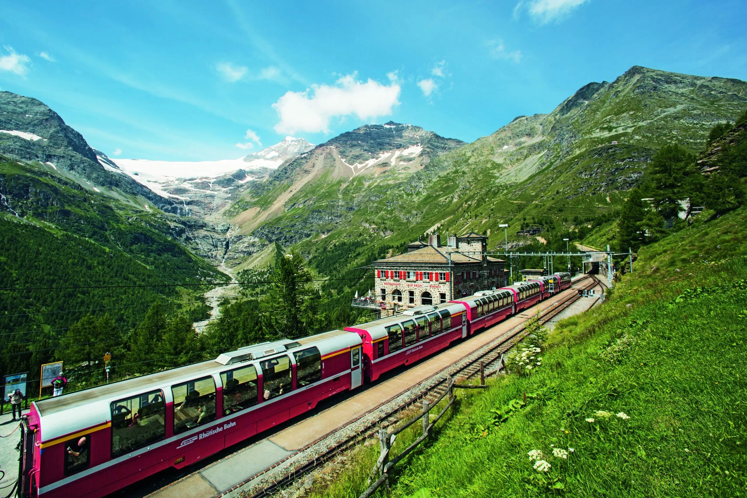 Поезда европы фото This Swiss Travel Pass will help you traverse seamlessly through the magical lan