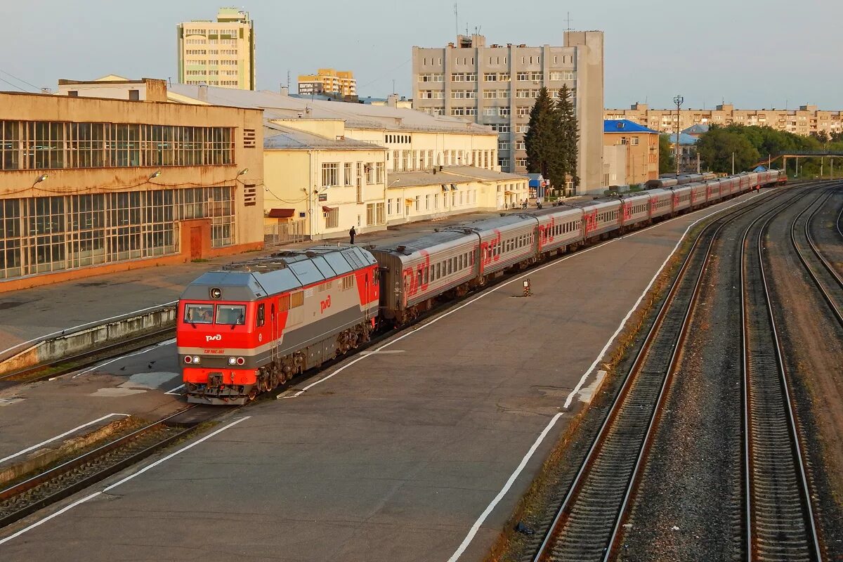 Поезда иваново фото ТЭП70БС-302 - Photo - RailGallery