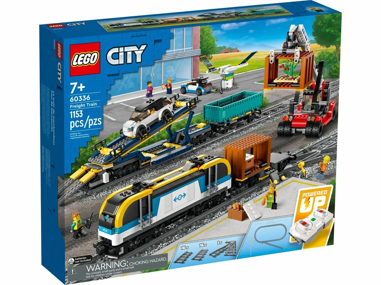 Поезда лего сити фото Конструктор Lego 60336 City - Грузовой поезд - купить с доставкой по выгодным це