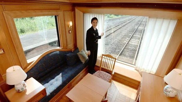 Поезда люкс ржд фото внутри вагона Deluxe-Suite-A-seven-stars-train Boca do Lobo's inspirational world