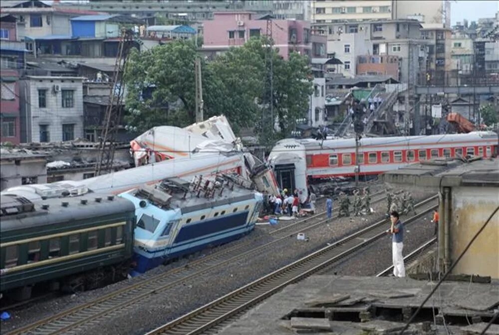 Поезда в китае фото Çin’de tren kazası - Son Dakika Dünya Haberleri NTV Haber