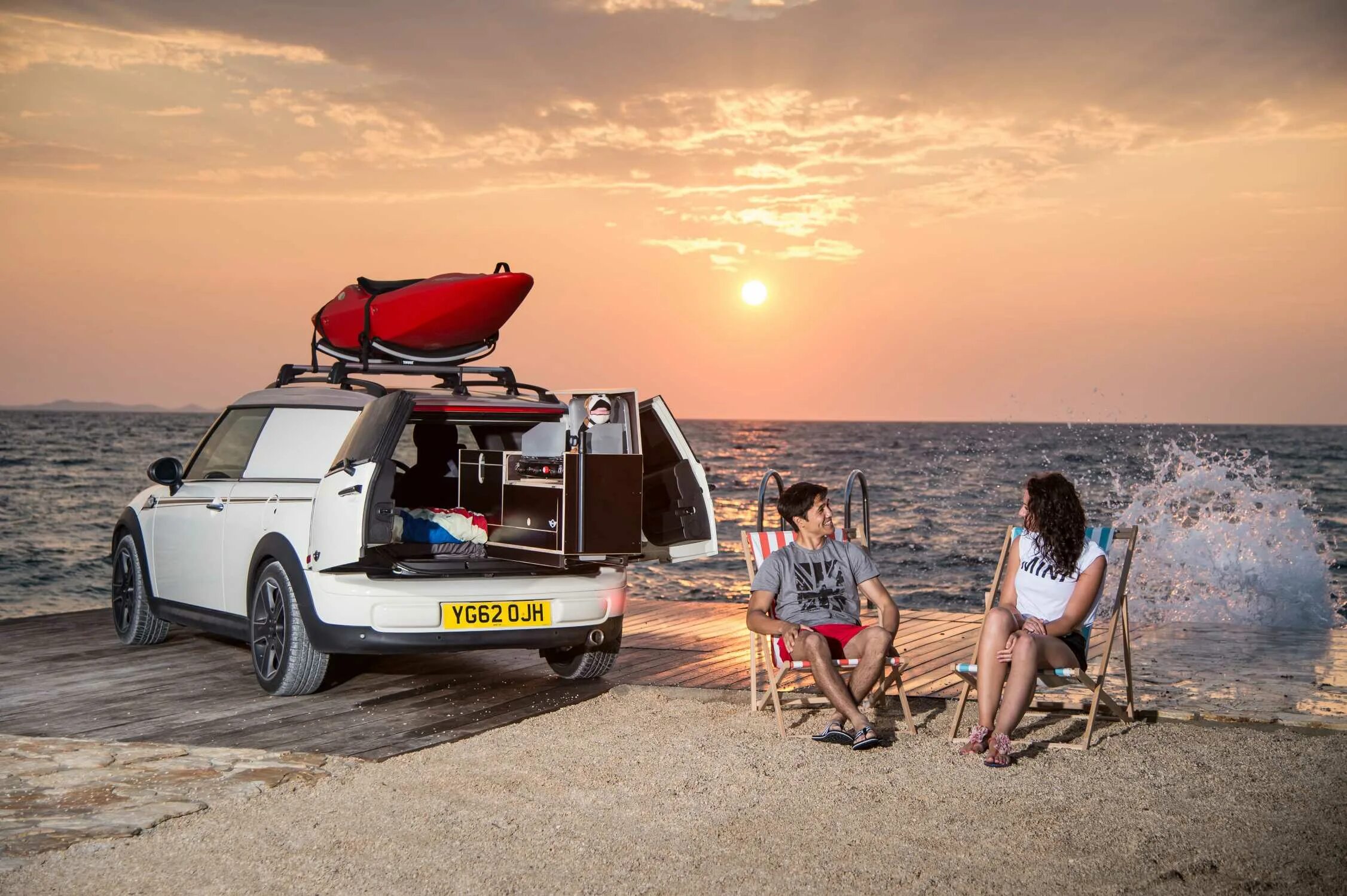 Поездки на море фото The MINI Clubvan Camper. (07/2013) RHD