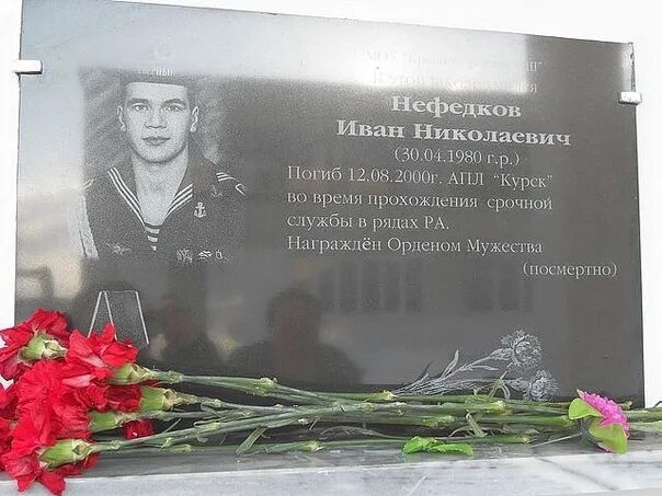 Погибшие на подлодке курск список и фото 26 августа 2000 года президент России В.В. Путин подписал Указ об увековечении п