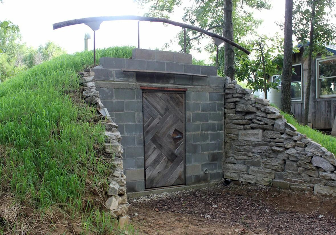 Погреб в земле фото Resources for Building a Homestead Root Cellar Root cellar, Backyard, Cellar des