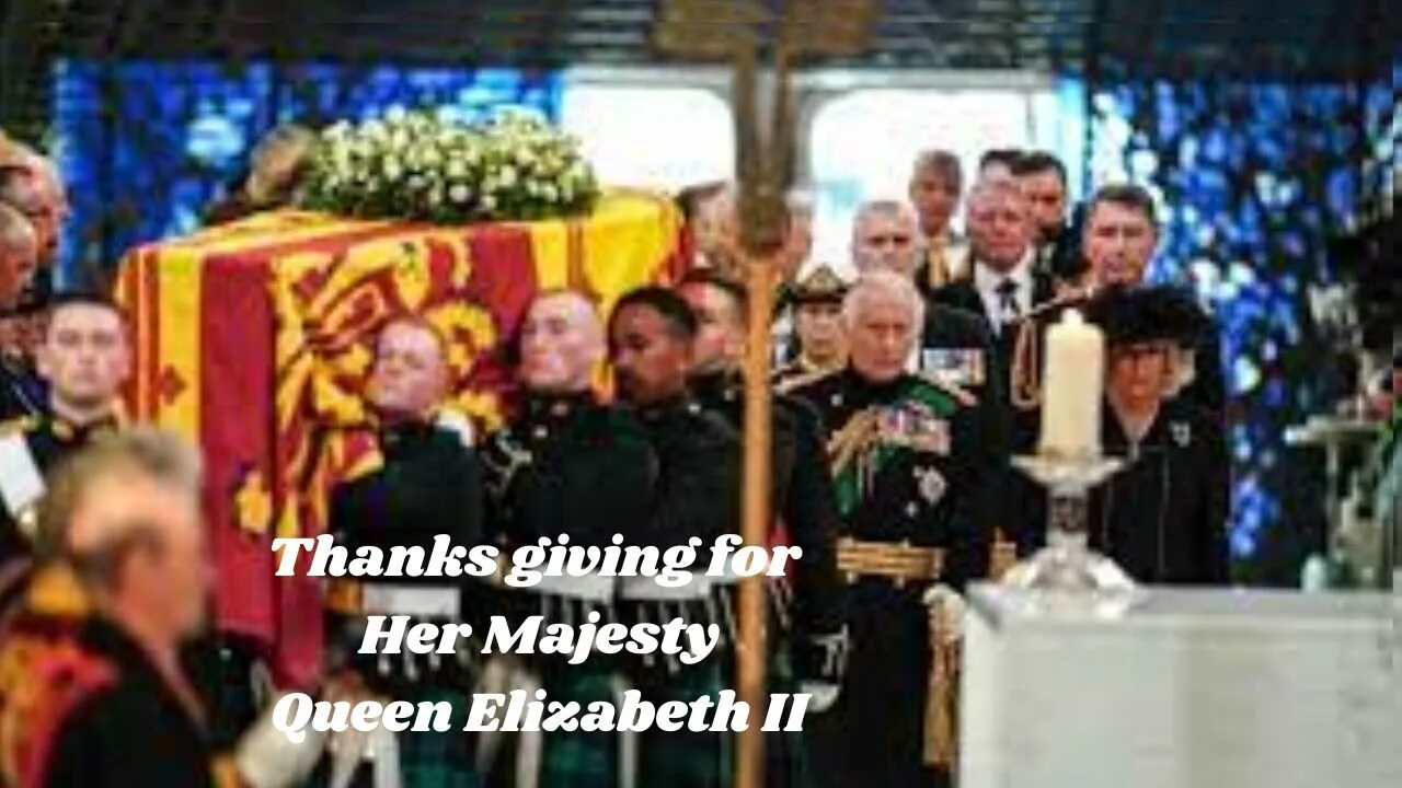 Похороны королевы елизаветы фото @Thanks giving for Her Majesty Queen Elizabeth II coffin in Edinburgh - YouTube