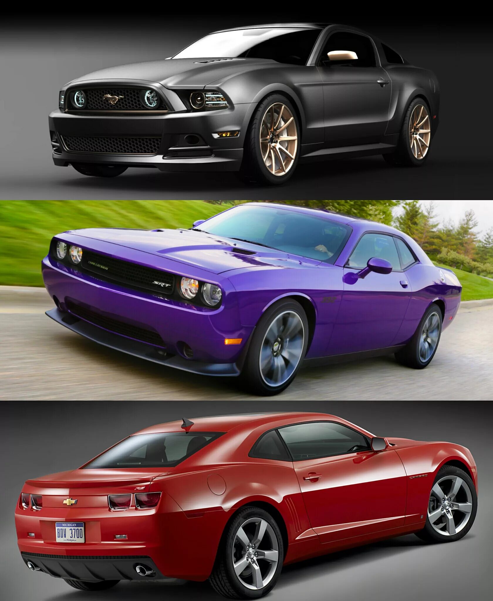 Похожие машины фото Précéder Mosquée blé chevrolet camaro ford mustang dodge challenger bien sûr Lev