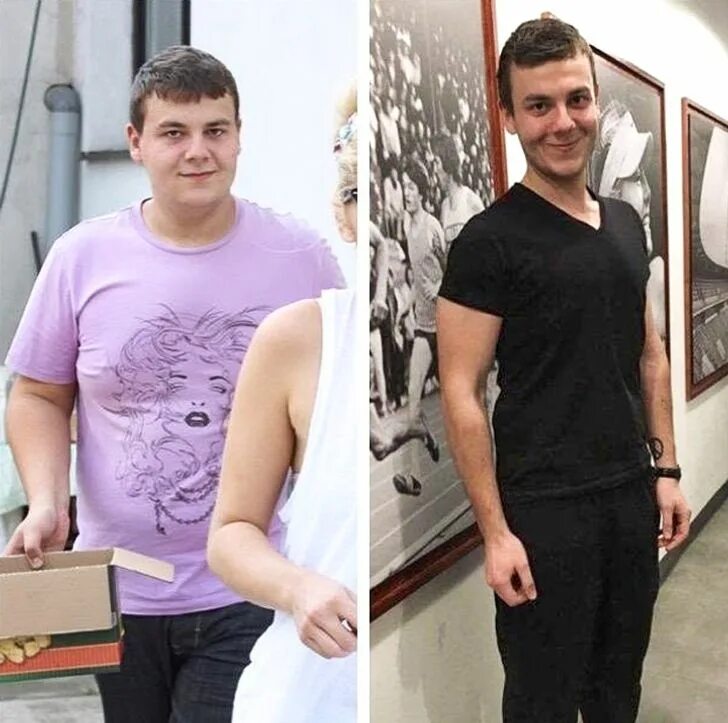 Похудел на 20 фото 20+ People Who Were Tired of Carrying Extra Pounds and Now It’s Hard to Recogniz