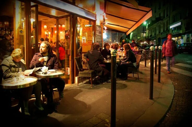 Поиск кафе по фото Paris midnight cafe... Paris cafe, Paris at night, Restaurant photography