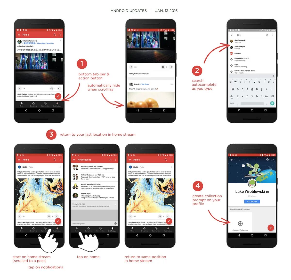 Поиск схемы по фото Google+ 7.0.0 Update for Android Improves Viewing Experience, Search