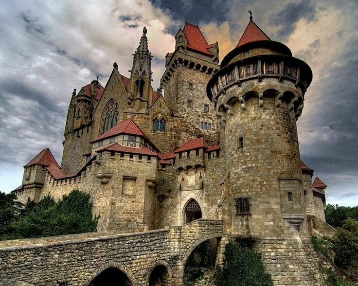 Поиск замка по фото Замок Кройценштайн. Австрия - Путешествуем вместе Beautiful castles, Castle, Eur