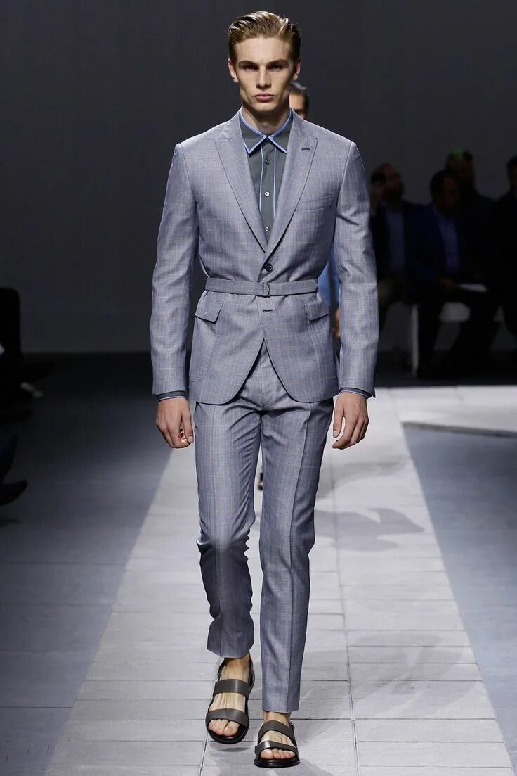 Показ моды мужской одежды Brioni Spring 2016 Menswear Fashion Show Kleding, Heren