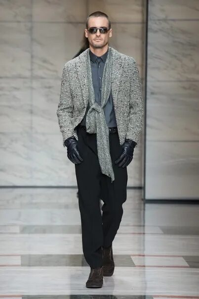 Показ моды в милане 2024 мужской Giorgio Armani Fall Winter 2023-24 Menswear collection fashion show at Milano Me