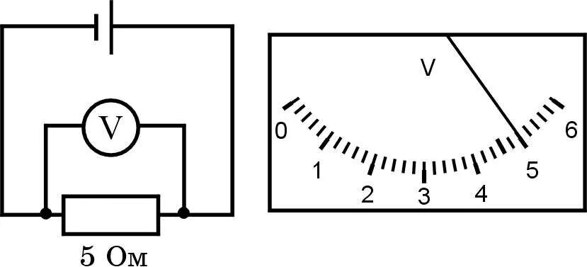 Показание амперметра в приведенной электрической схеме Картинки ДВА ПОСЛЕДОВАТЕЛЬНЫХ ВОЛЬТМЕТРА СХЕМА