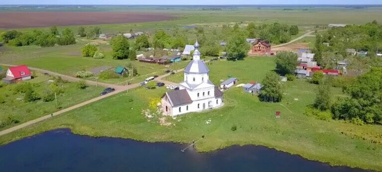 Показать деревню крутово владимирской фото и видео Saint Basil Church, orthodox church, Vladimir Region, Suzdalskiy rayon, munitsip