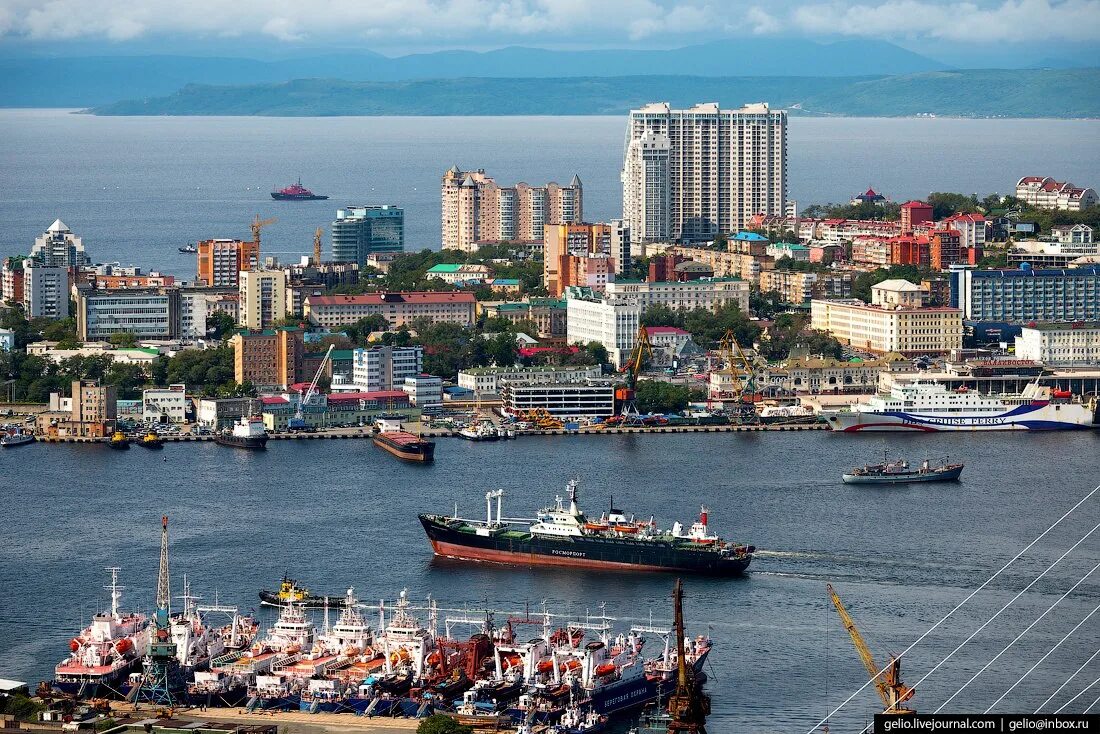 Показать фото города владивостока Владивосток с высоты. Город на краю России Узнавай Россию, путешествие по стране