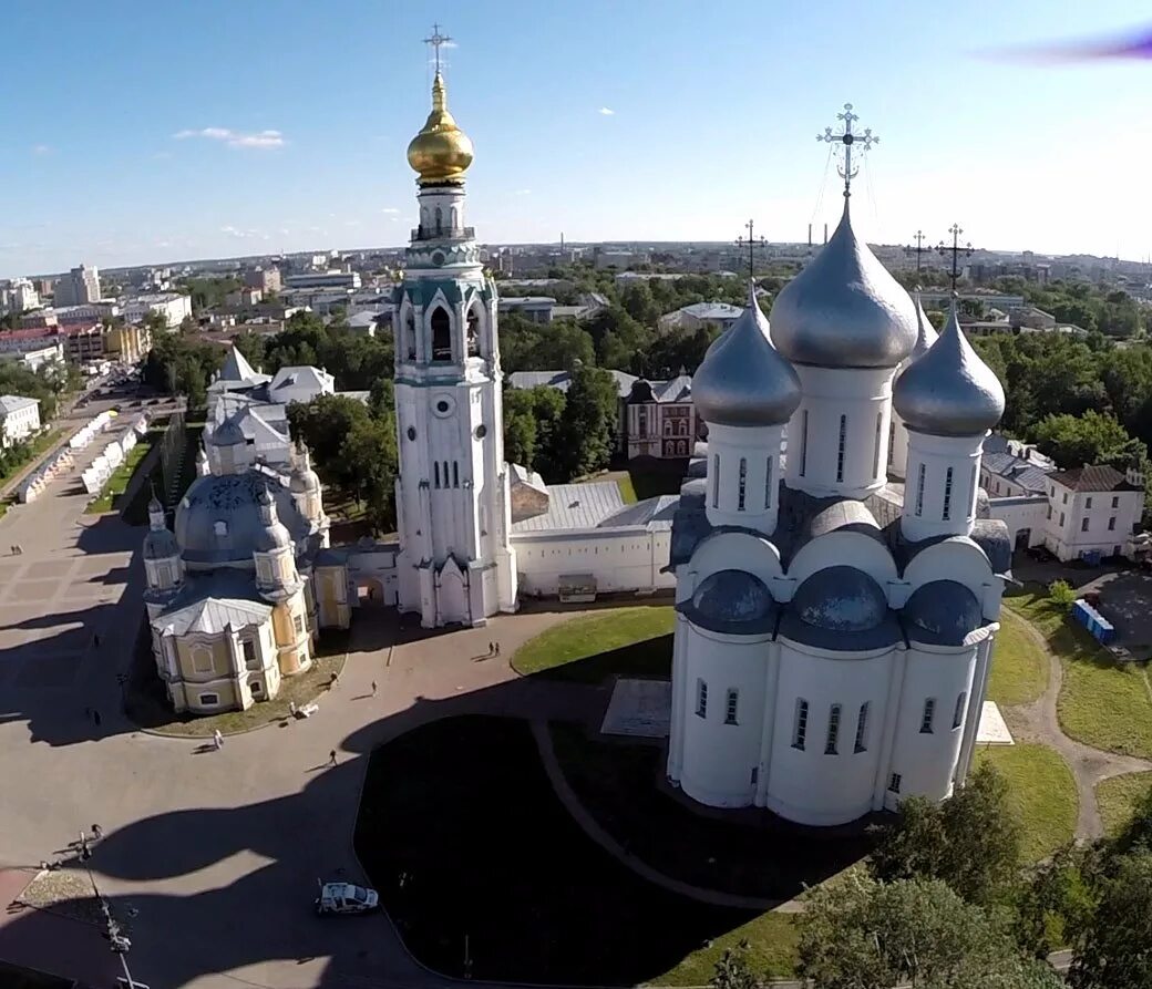 Показать фото города вологды Вологодский кремль - Фото с высоты птичьего полета, съемка с квадрокоптера - Pil