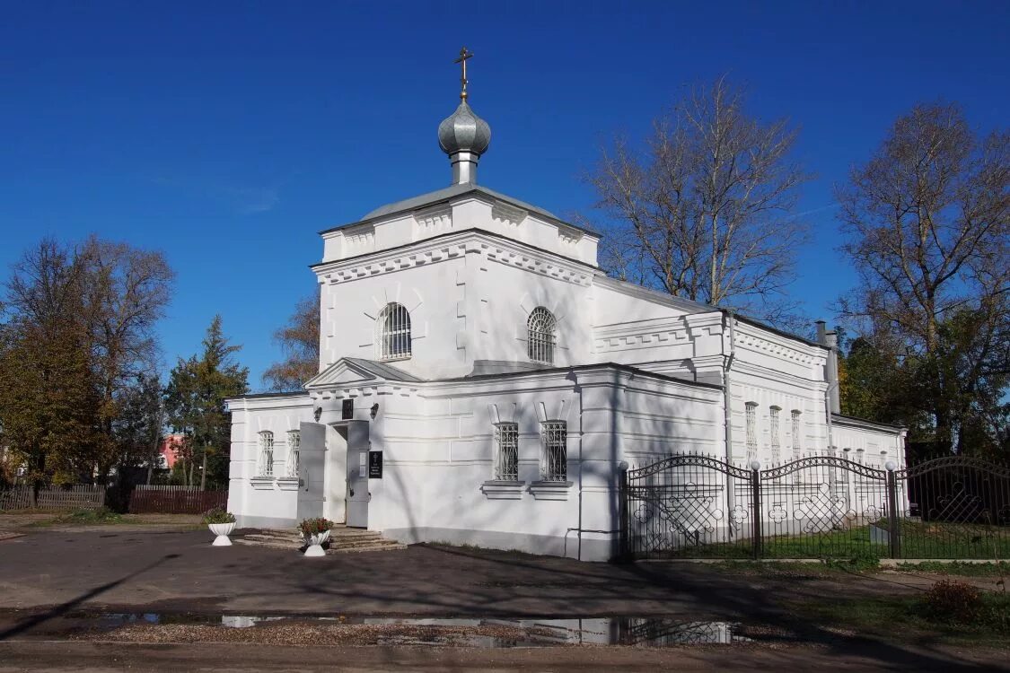 Показать фото храма в вышнем волочке Церковь Александра Невского Вышний Волочёк Культурный туризм