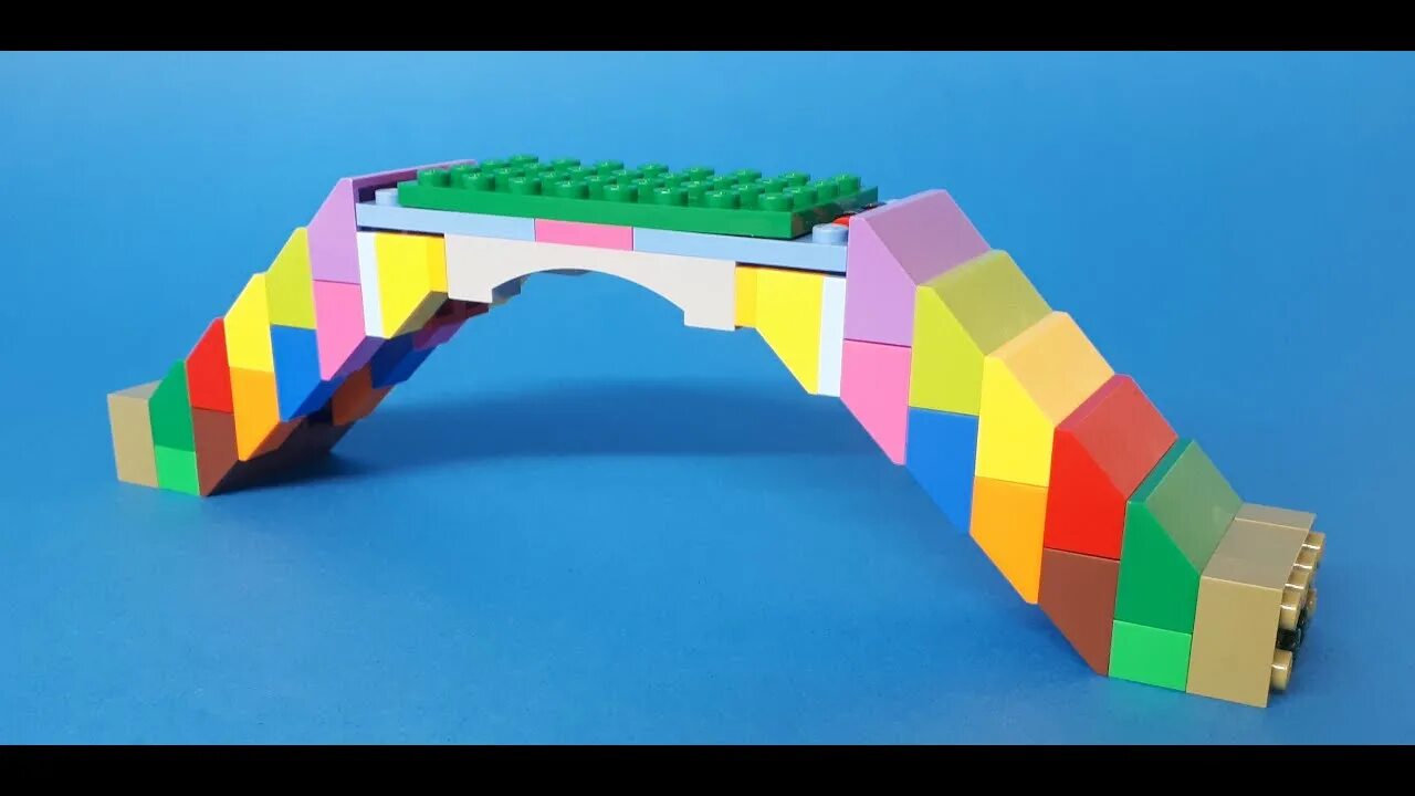 Показать фото из кубиков арочный мост LEGO Build: Bridge - YouTube