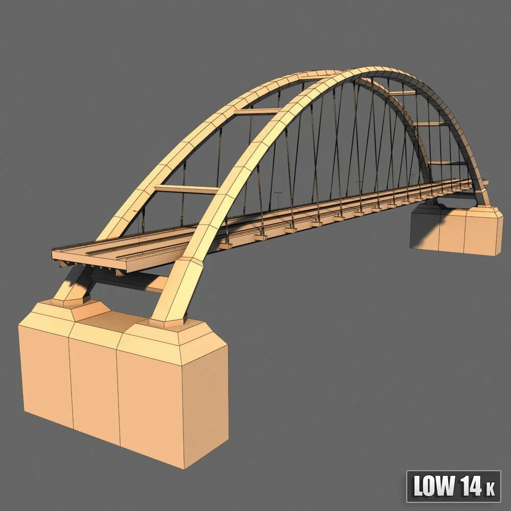 Показать фото из кубиков арочный мост 3D Arch Bridge