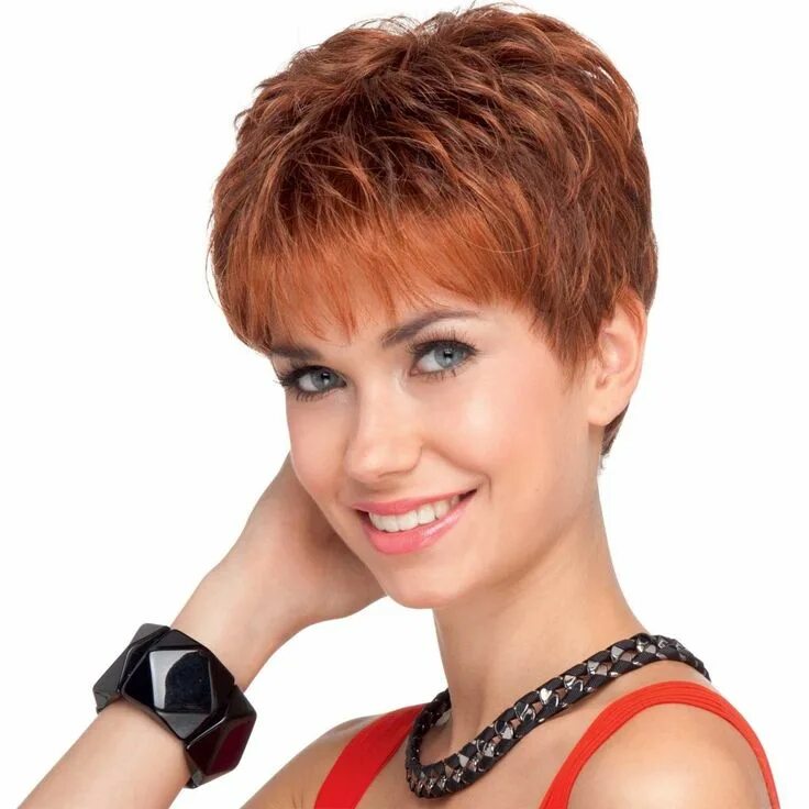 Показать фото коротких стрижек для женщин View source image Short wigs, Remy human hair wigs, Short hair styles