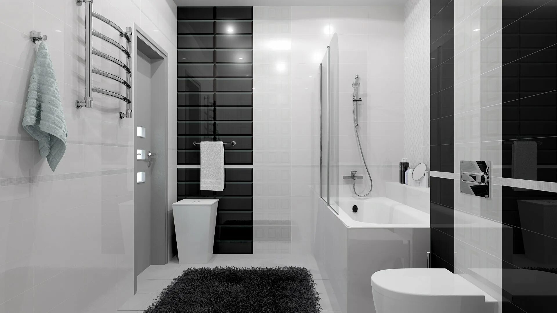 Показать фото плиток в ванной Коллекция Kerama Marazzi Вилланелла - интернет-магазин Отделкино City