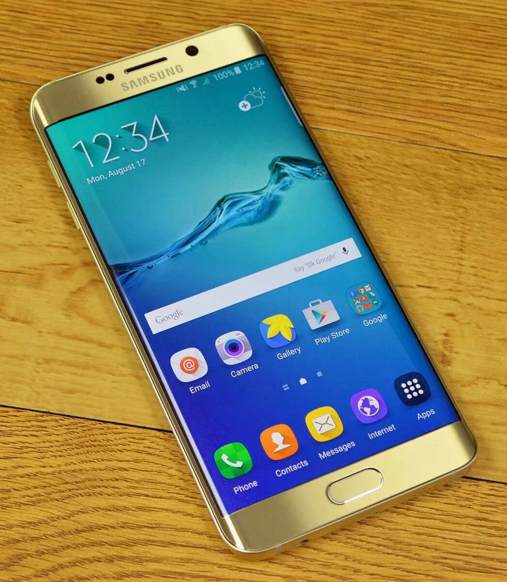 Показать фото телефона самсунг Samsung Galaxy S6 Edge+ Starts Receiving August Android Security Patch