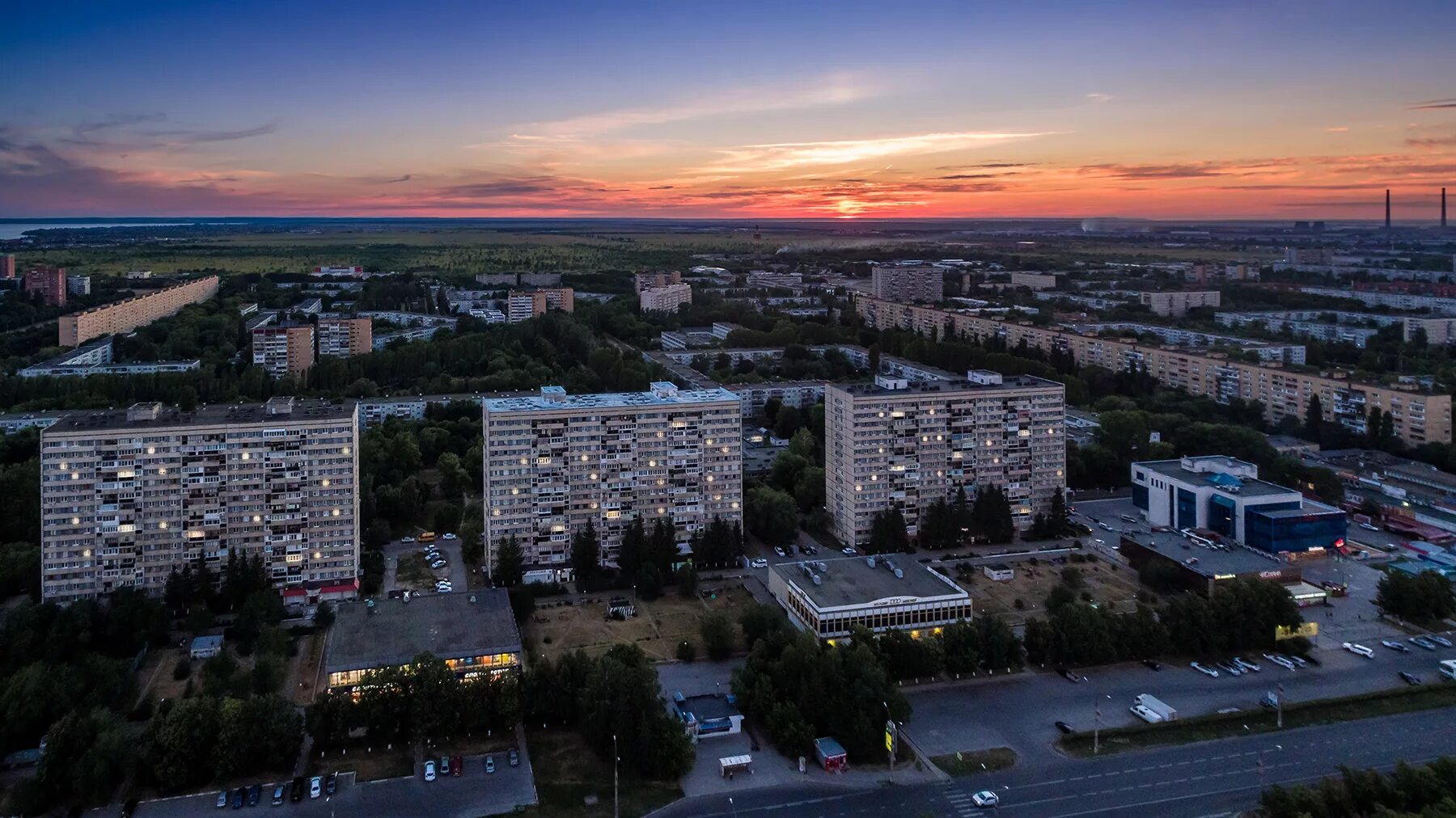 Показать фото тольятти Вечерний Тольятти с высоты. Июль 2018.: zdorovs - ЖЖ