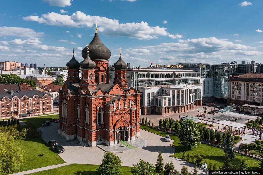 Показать фото тулы Тула с высоты: город-крепость с самоварами и пряниками" в блоге "Города и сёла Р