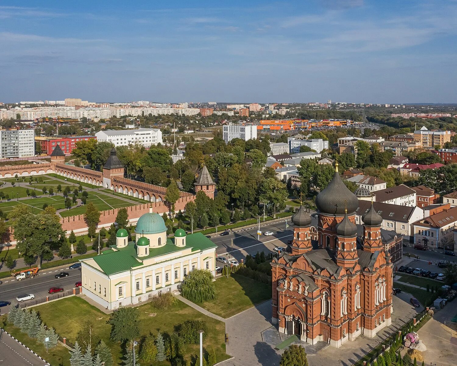 Показать фото тулы File:Tula asv2019-09 img05 Uspensky Convent aerial view.jpg - Wikipedia