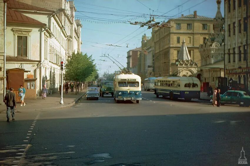 Показать фото улица советская Путешествие по Москве 60-х и 70-х (часть 1) - Сообщество "Драйвер-Путешественник