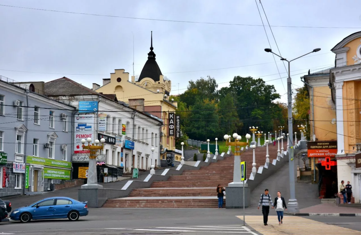 Показать город брянск фото Улицы брянска