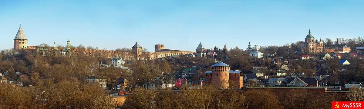 Показать город смоленск фото Фото: Смоленск. СССР, Дмитрий Багдасарьян. Мой город - MySSSR.com