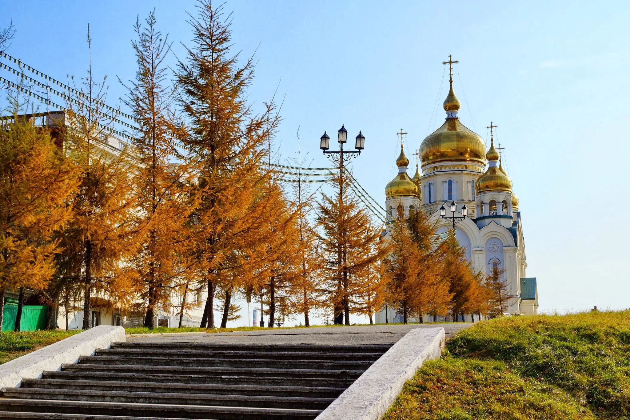 Показать хабаровск фото File:Kirovskiy rayon, Khabarovsk, Khabarovskiy kray, Russia - panoramio (147).jp