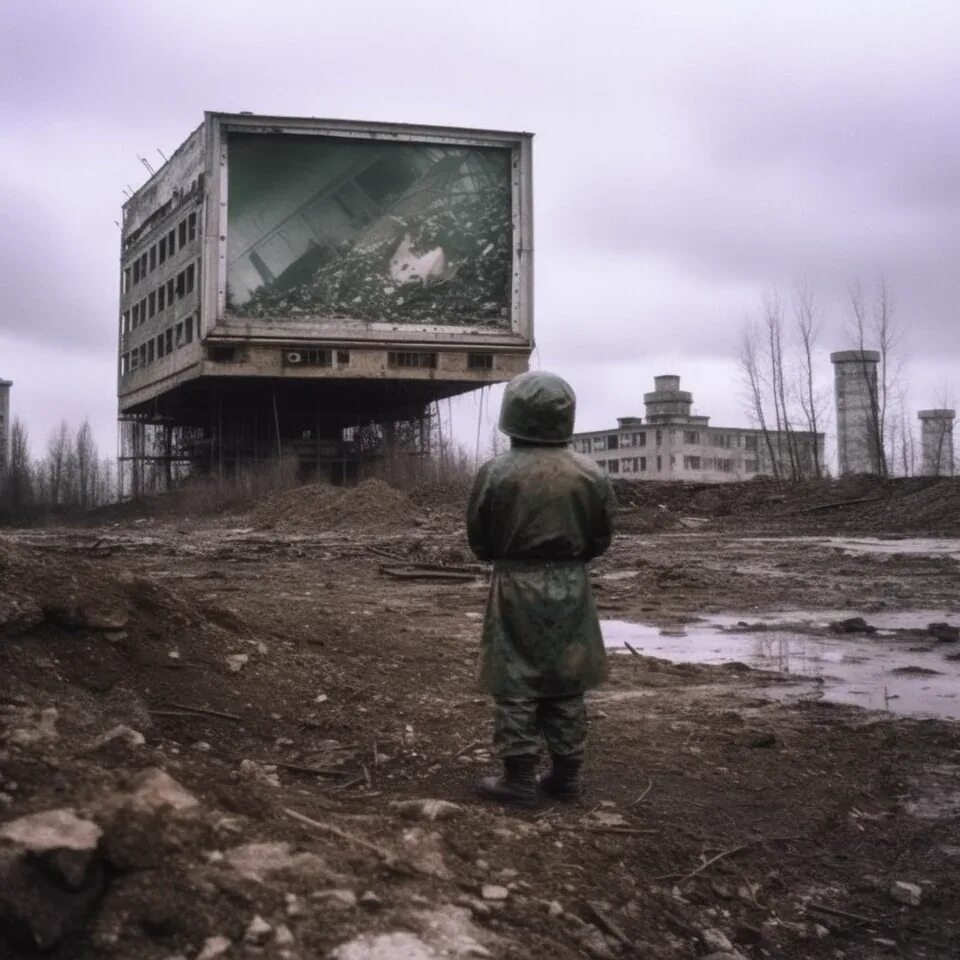 Показать как сейчас выглядит чернобыль Нейросеть показала Чернобыльскую зону с жуткими мутантами VK Play