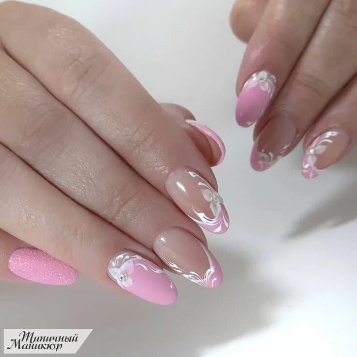 Показать красивый маникюр гель Typical Manicure - - Typical Manicure - - #fadedfrenchnails #frenchnailsombre #m