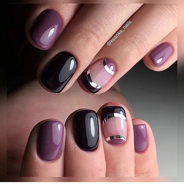 Показать красивый маникюр на короткие ногти Nail Art #2523 - Best Nail Art Designs Gallery BestArtNails.com Best nail art de