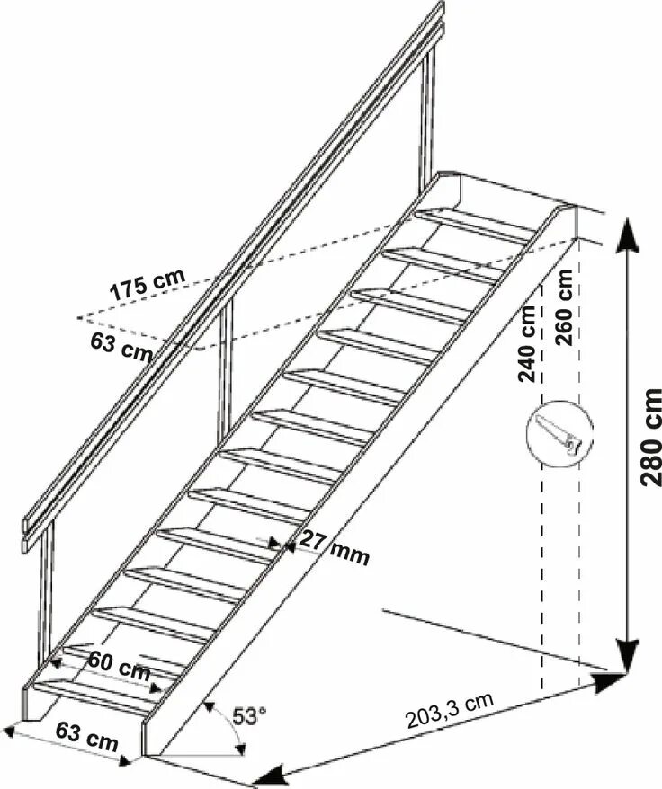 Показать лестница чертеж Pin on Construcción Stairs design, Stairs design interior, Stairway design