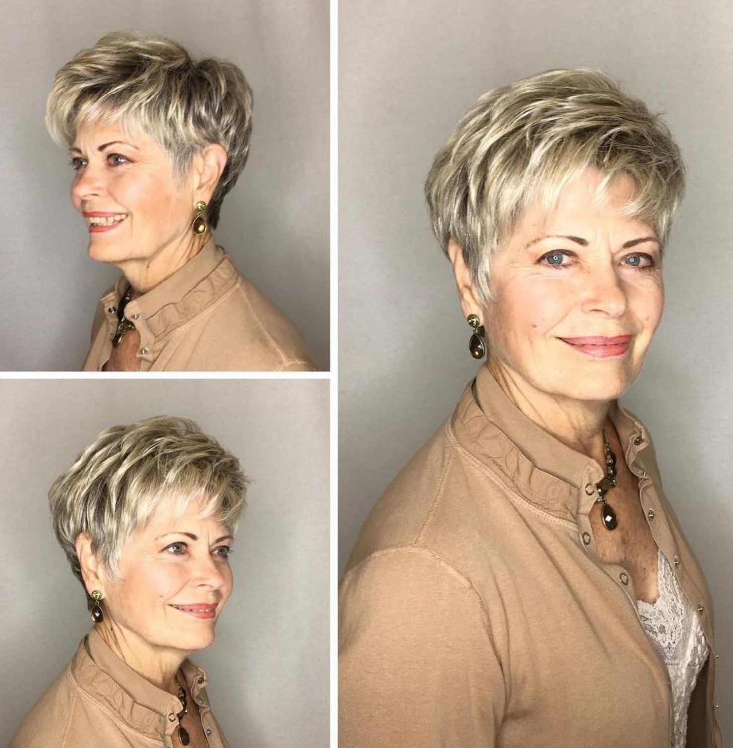 Показать модные короткие стрижки для женщин 55 60 Best Hairstyles and Haircuts for Women Over 60 to Suit any Taste Womens hairc