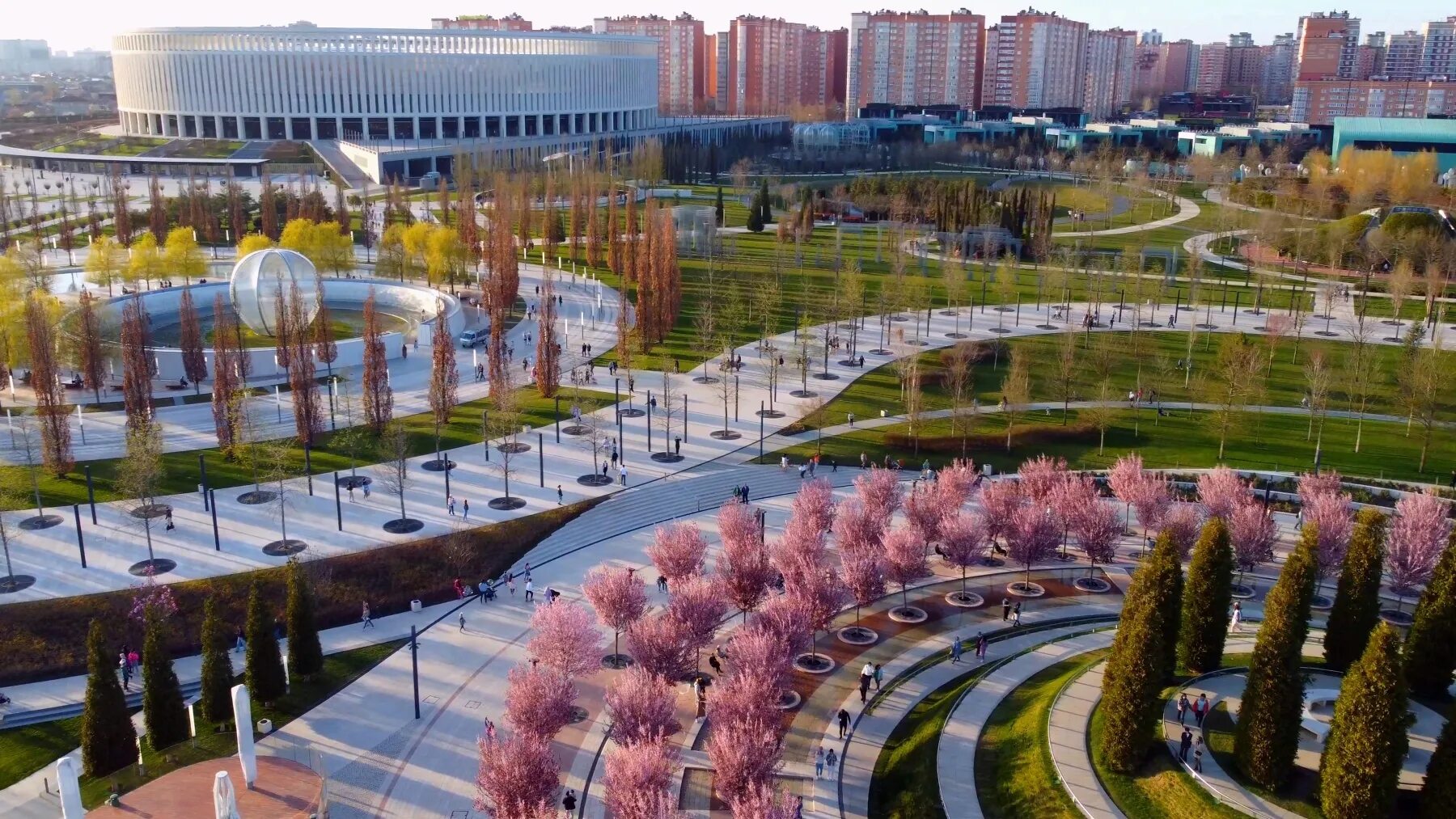 Показать парк галицкого в краснодаре фото Цветущий май в Парке Галицкого - Краснодар - смотреть видео онлайн от "Татьяна Т