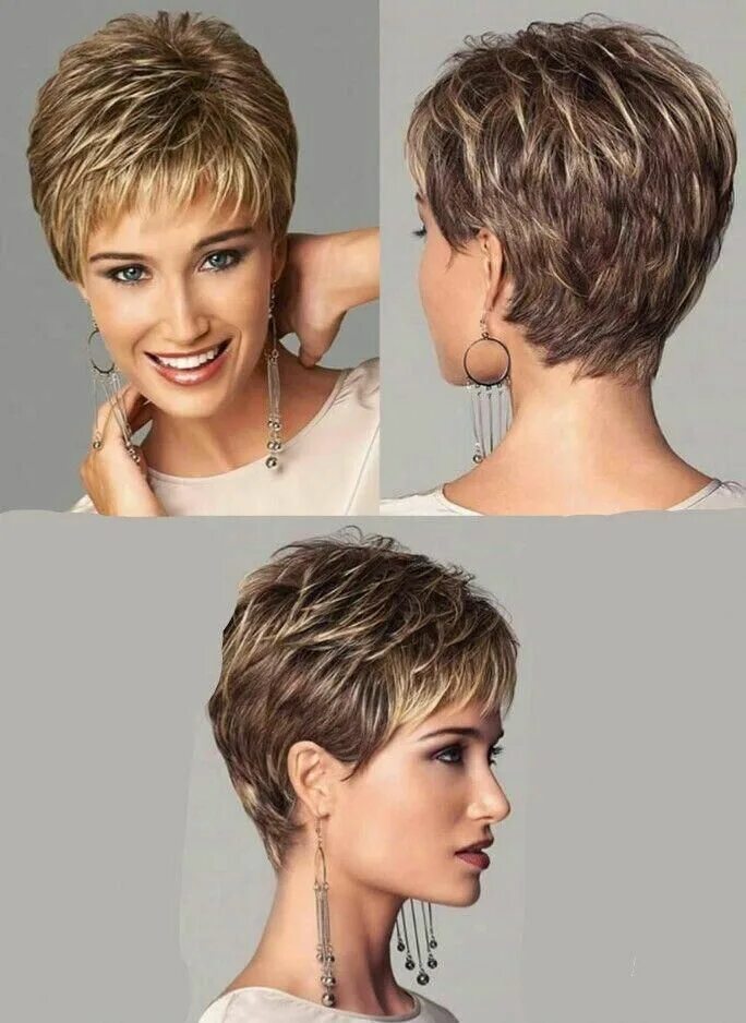 Показать прически коротких стрижек I love this hair cut I love this hair cut I love this hair cut #shortha. Short h