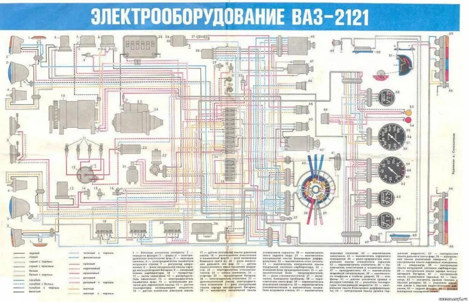 Показать схему проводки День 43.Проводка. - Автокам 3101, 1,6 л, 1990 года своими руками DRIVE2